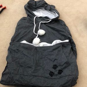 Pet pocket hoodie!